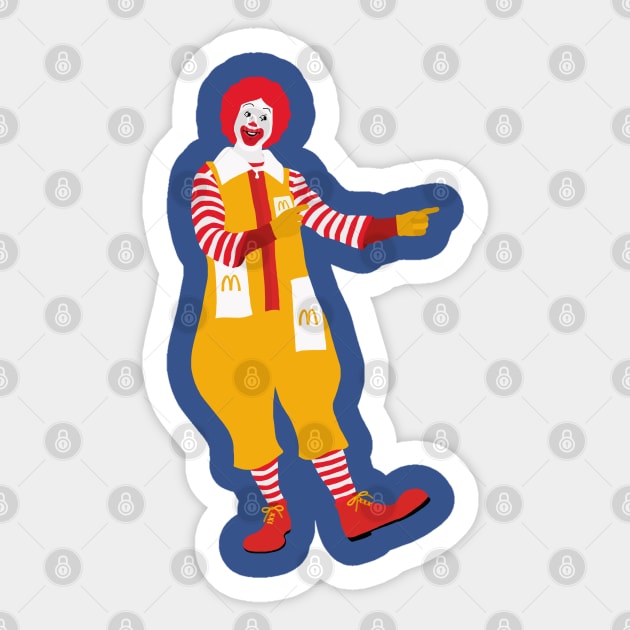 Ronald Sticker by ElviaMontemayor